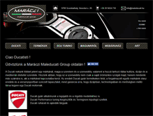 Tablet Screenshot of maleducati.hu